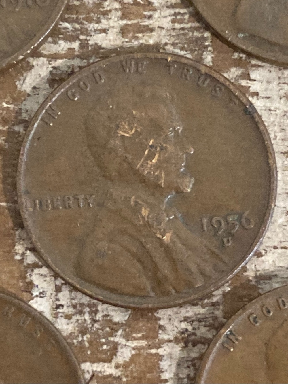 Lot of 5 Lincoln Wheat Cent Pennies 1910 1923 1940 1940D 1956D - Picture 5 of 13
